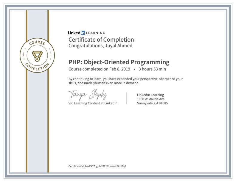 PHP: Object-Oriented Programming